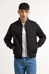 Black Basic Jacket MN-JKT-WS23-014